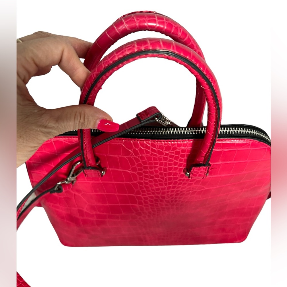 Zara 13in X 9in X 6in Pink Handbag - Picture 3 of 13